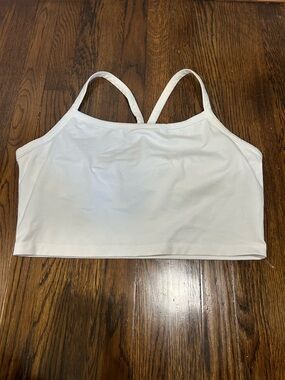 Offline by Aerie White sports Bra sz XL
